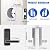 OLUMAT Smart Lock with Handle: Wi-Fi Keyless Entry Door Lock - Smart Locks for Front Door - Biometric Fingerprint Door Lock - Smart Door Lock with Keypad - Garage Door with App Control - Auto Lock