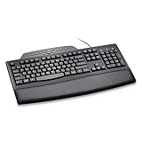 Kensington Pro Fit Comfort Keyboard Internet/Media Keys Wired Black KMW72402