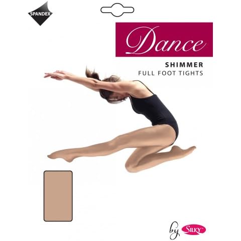 Silky Girls Dance Shimmer Tights for Ages 3-5 Cover
