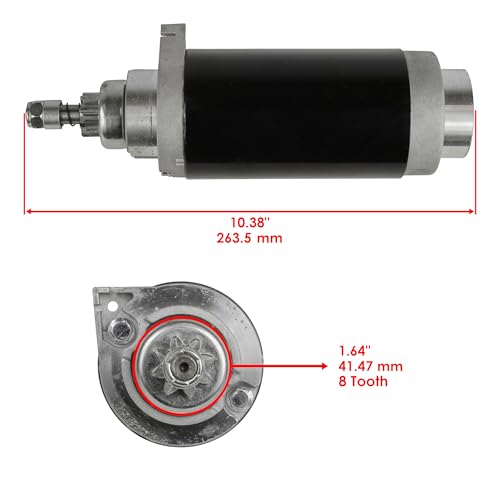 Caltric Starter Compatible with Mercury 125 125Hp 125Elpto 125Elpto Saltwater 1.9L 1994-2004 Marine New miniatura 2