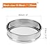 PATIKIL 16 Mesh Lab Sieve, 8