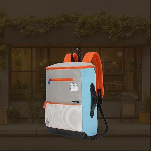 Image of Provogue Cavo Pro 14 litres everyday backpack, 15.6 inch laptop compartment, for men and women, stylish contemporary daily use college, office and outdoor bag | With organiser