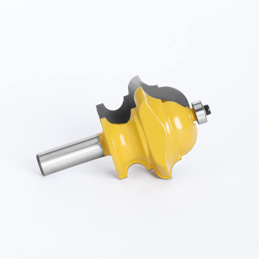Fresa de puerta for herramientas de carpintería, vástago multiforme de 12mm y 1/2 ", 1 unidad(12.7mm shank)