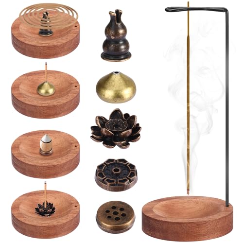 Räucherstäbchen Halter, 7-in-1 Räucherstäbchenhalter Halter...