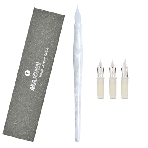 SIPLIV MAJOHN Dual-Purpose Pen with 3 Nibs and Resin Body