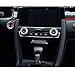 Senauto 2pcs Bling AC Heater Climate Control Knob Cover Compatible with Honda Civic 2016 2017 2018 2019 2020 2021