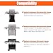 GFTIME 43.2 cm Infrared Cooking Grate for Charbroil Performance TRU Infrared 2 Burner Gas Grill, Porcelain Steel Cooking Grate Replacement Parts for Charbroil 463633316, 463672016, 463672416,