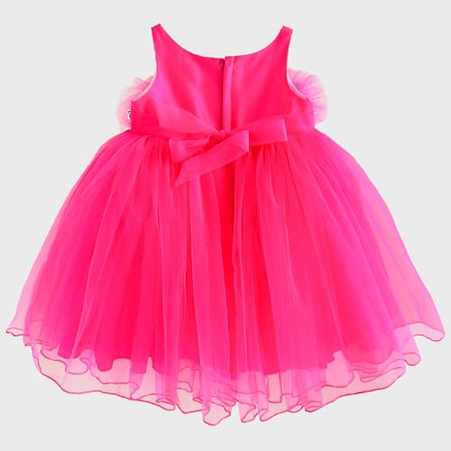 Image of Stanwells Kids Baby Net Dress for Baby Girl Birthday Summer Dress