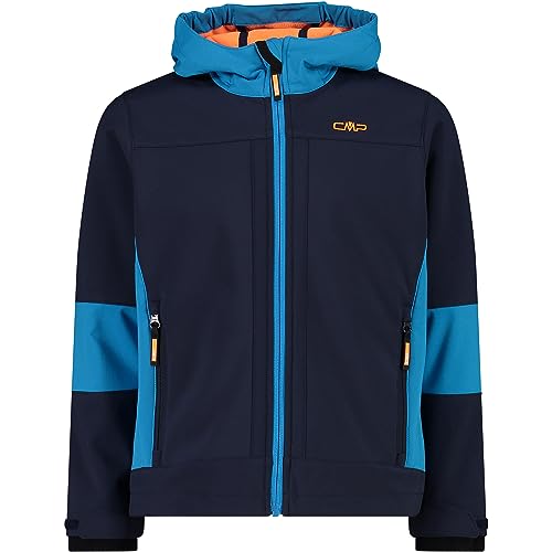 CMP - Kinderjacke mit fester Kapuze, B. Blaue Donau, 128 CMP - Kinderjacke mit fester Kapuze, B. Blaue Donau, 128