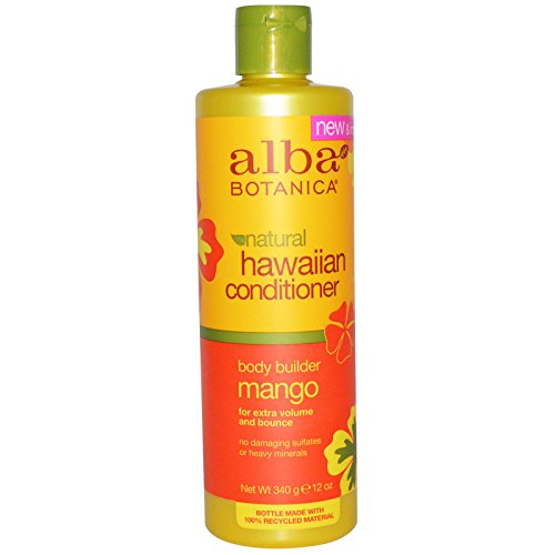 Alba Botanica Hawaiian, Mango Conditioner 12 oz (Pack of 4)