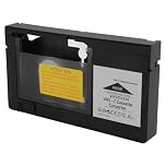 Dioche Camcorders Cassette Adapter for VHS-C | Playback & Recording for Standard Video Players | One Key Control | Wide Compatibility with S-VHS-C Tapes | User-Friendly Design