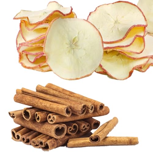 Christmas Stovetop Potpourri Dried Apple Slices and Cinnamon Sticks- Apple Spice Simmering Stovetop Potpourri for Thanksgiving, Fall Scents, Housewarming Hostess Gift, Autumn