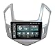 Autoradio für Chevrolet Cruze Silver 2013 Android GPS Bluetooth WiFi USB DAB+ Touchscreen 9 8core Carplay AndroidAuto