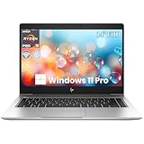 HP Elitebook 745 G6 Laptop 14-inch FHD, AMD Ryzen 5 Pro 3500U 2.1GHz up to 3.7GHz, 8 GB RAM, 256 GB SSD, Backlit Keyboard, Fingerprint Unlock, Windows 11 Pro (Renewed)