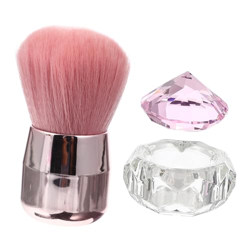Ipetboom 1 Juego Taza De Manicura Cepillo De Manicura Tijeras Herramienta De Uñas Francesa Seco Pulimentos Condujo Gelatina Cepillo De Uñas Para Limpiar Impresionar Polaco Pincel Cristal K5