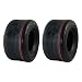 MARASTAR 20260-2pk Smooth 13x6.50-6 Replacement Lawnmower Tire Only, Black