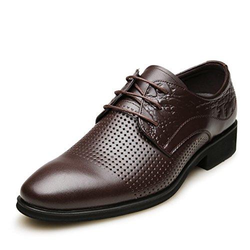 Chaussures respirantes hommes d'été ajourées et légères pour un style casual d'affaires confortable