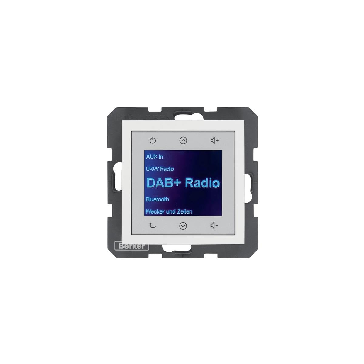 Radio Touch Up DAB+ Berker S.1 B.x récepteur radio encastrable mural 29848989