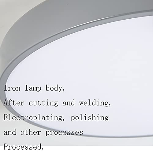 Plafonnier LED moderne 6500K acrylique pour éclairage maison - 7
