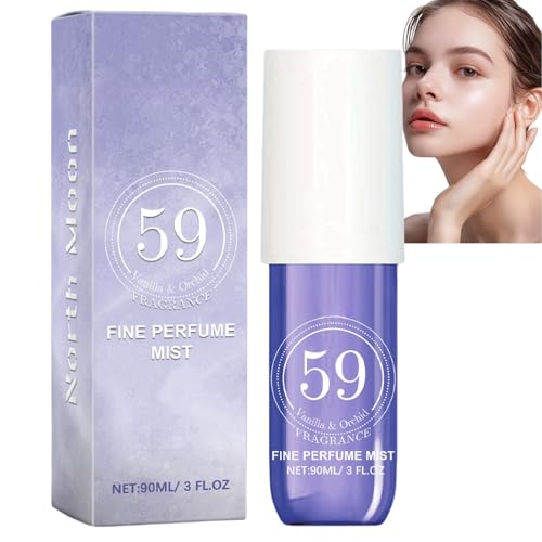 59# Fruity Body Spray,90ml Hair Perfume for Women,Fruity and Flor...