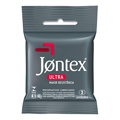 Preservativo Camisinha Jontex Ultra Resistente - 3 Unidades