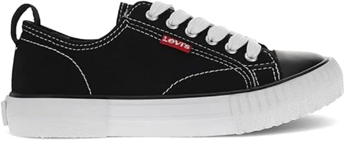 Miniatura 6 de Levi's Tenis unisex Anikin C CVS para niños, color negro, talla 5 M, Negro