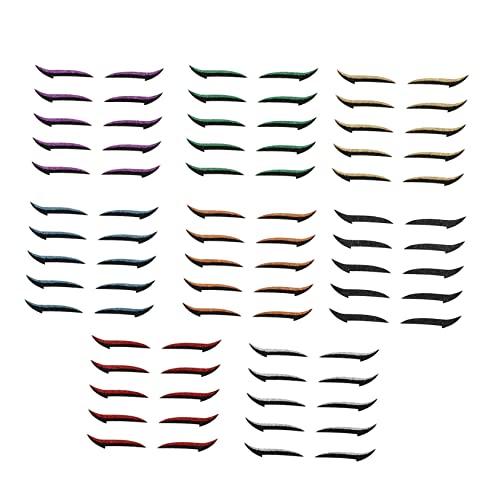 40 pares adhesivos reutilizables para delineador de ojos miniatura 1