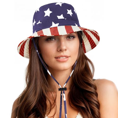 Durio 2026 World Cup Hat American Flag Bucket Hat for Men and Women