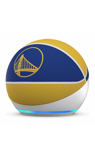 Image of Amazon Echo Dot (newest model) | Officially Licensed NBA Limited-Edition | Golden State Warriors