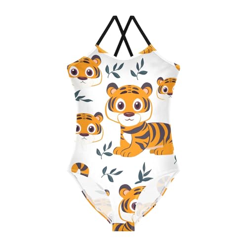 Image of Paris Eiffel Tower Theme Girls Swimsuit One Piece Bathing Suit Beach Swimwear with Adjustable Straps