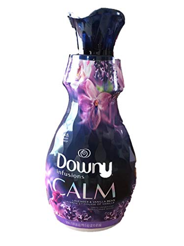 Image of Downy Infusions Laundry Fabric Softener Liquid, CALM, Soothing Lavender and Vanilla Bean, 32 fl oz