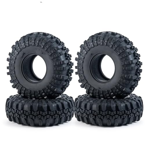 Pneus et roues RC de haute précision en caoutchouc durable pour châssis 1/10
