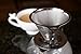 Pour Over Coffee Dripper Reusable Stainless Steel Coffee Maker for Travel, Camping, and Home Use, Single Layer Filter, Includes Gift Box!