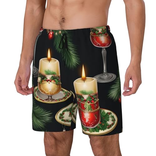 Bañador para hombre con estampado de Merry Christmas transpirable 2