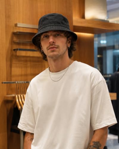 Image of Zylioo XL XXL Bucket Hat for Big Heads, Washed Cotton Sun Hat | Roomy L-XXL Fit With Washed Cotton Comfort, Easy To Fold For Fishing, Beach, Hiking, Travel, And Summer Wear