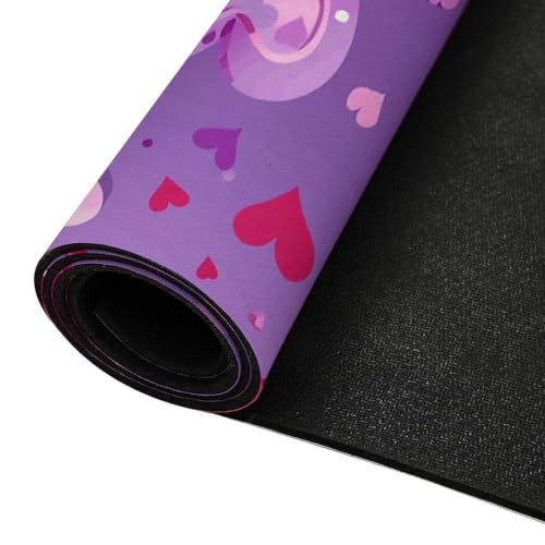 Alfombrillas antideslizantes Purple Love de diatomite 50x80cm 5