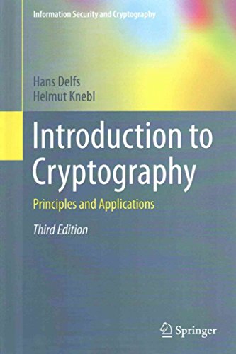 Introduction to Cryptography: Principles and Ap... B01B8SGRNG Book Cover