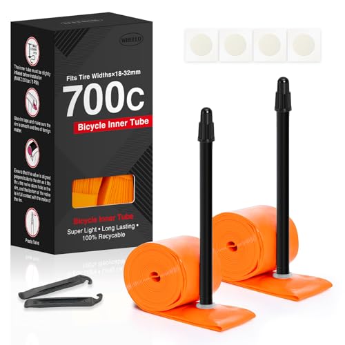 2-Pack TPU 700C&times;18-32C Bike Inner Tube, Ultralight (ALLRoad