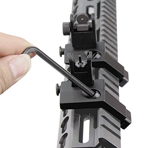 Magpul MBUS Viseur de recul avant et arrière rabattable GEN 2 - 247-248 - Vert olive