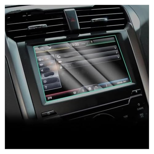 Film protection écran verre trempé GPS anti-rayures pour Ford Fusion et Mondeo
