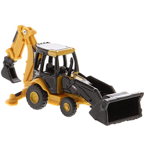 Cat Micro 420E Retroexcavadora Diecast Masters miniatura 5