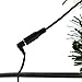 Goplus 4ft Fiber Optic Artificial Christmas Tree, Pre-Lit Xmas Tree with Colorful Snowflake LED Lights, 125 Branch Tips, Foldable Metal Base, for Holiday, Office, Home Decor