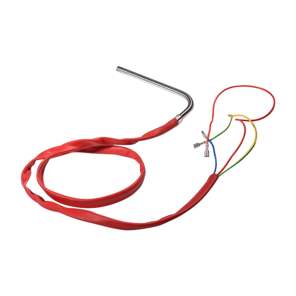 Elemento Fiscaldante per Frigorifero 240 V/125 W FE1 Maniglia Coperchio Vano Portaoggetti Compatibile con Dometic Electrolux Frigorifero RM4 Rosso
