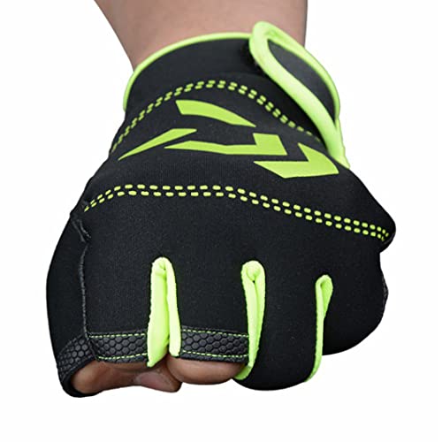 Vissen handmouwen vingerloze blootgestelde antislip buiten 3 gesneden vingers - Image 4