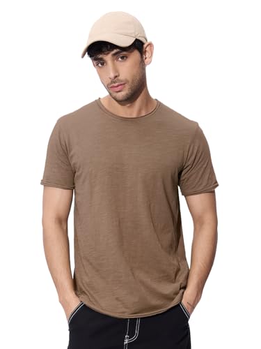 Image of The Souled Store Rockstar Tee: Men and Boys Short Sleeves Round Neck Regular Fit Cotton T-Shirts