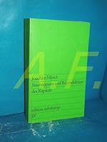 Staatsapparat und Reproduktion des Kapitals (Edition Suhrkamp ; 704) 3518007041 Book Cover