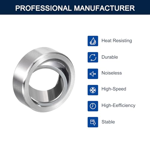 GE20C roulement à rotule sur billes 20x35x16mm HiPicco autolubrifiant pour pivotement fluide - 5