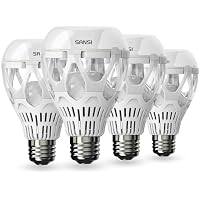 4-Pack SANSI 200 Watt 3000 Lumens Equivalent LED Light Bulb only