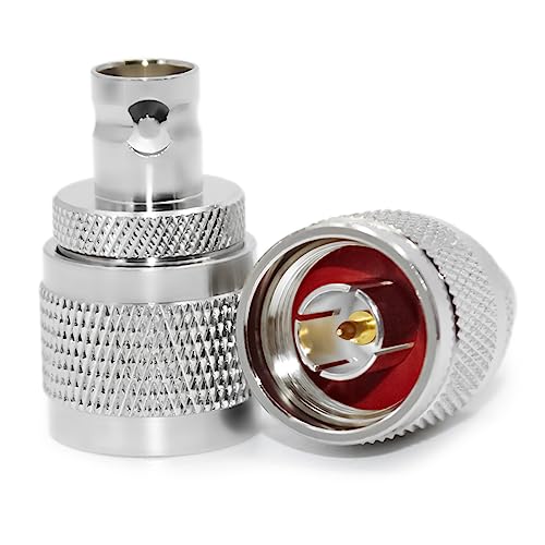 UU TOJOIN 2PCS N Type Male to BNC Type Female RF Coaxial Adapter Connector 4GHz 50 Ohm for RF Cable Coupler Antenna - Image 4