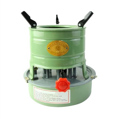 Calentador de queroseno, estufa portátil de 10 mechas para interiores y exteriores, estufa de hierro multifunción para cocinar agua hirviendo, fuente de calor no eléctrica